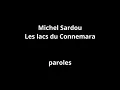 Michel Sardou-Les lacs du Connemara-paroles