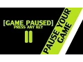 GameMaker Tutorial - Make a Pause Menu
