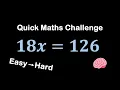 Do you know the cube root - Quick Maths Challenge 23