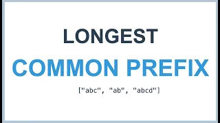 Longest Common Prefix in Python LeetCode 14