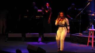 erica campbell performs