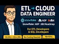 ETL to Cloud Data Engineer in 2026 SQL SnowFlakeFreakOficial ADF dbt Roadmap