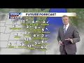 Partly cloudy cool Saturday