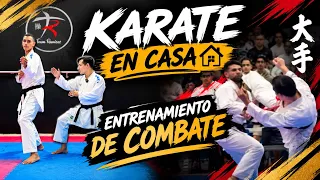 ¿CÓMO HACER KARATE EN CASA? 🥋🔥 ENTRENAMIENTO DE COMBATE