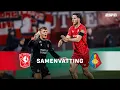 Lagu TWEE KEER rood in SPANNENDE SLOTFASE! 🟥 🟥 | Samenvatting FC Twente - Telstar
