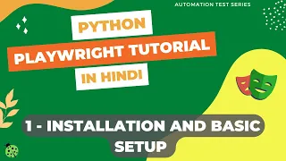Playwright Python Hindi Tutorial for Beginners 1 Installation Setup