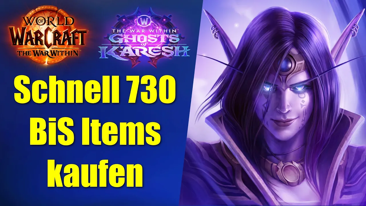 Schnell 730 BiS Items kaufen erklärt | WoW The War Within Season 3 Patch 11.2.5