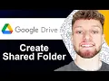 How To Create a Shared Google Drive Folder Step By Step