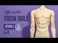 AFFORDABLE LARGE BJD 70cm Doll by UFDoll