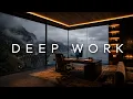 Deep Work Music Stormy Ambient Focus for Night Productivity