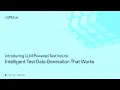 How We Combined RL LLMs to Generate Perfect Test Data Every Time DEMO