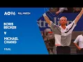Boris Becker v Michael Chang Full Match Australian Open 1996 Final