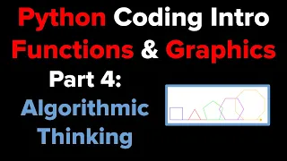 Intro to Python Functions using Turtle Graphics Part 4