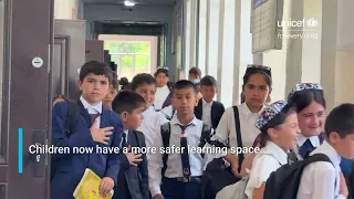 Building safer, healthier and more energy-efficient schools in Tajikistan