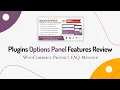 WooCommerce Product FAQ Manager Option Panel WordPress Plugin