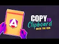 Angular CDK Copy to clipboard