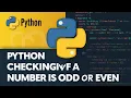 Python Program to Check Even or Odd Number Beginner Friendly Step by Step