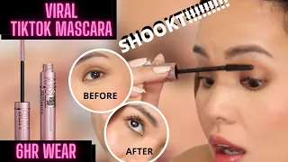 Download Viral Tiktok Mascara On Asian Lashes!! | Sky High Maybelline Mascara! 6 hour wear test! MP3