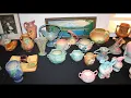 Vintage Collecibles Holiday and Roseville Pottery by Schif