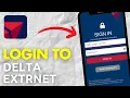 Delta Extranet Login 2026 How To Sign In To Delta Extranet Account - Full Guide