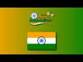 Happy Independence Day Design National Flag of India with Simple Animation using HTML CSS