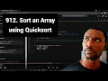 Sort and Array Quicksort with Random Pivot Java