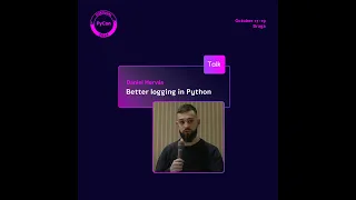 PyCon PT 24 Better logging in Python
