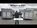 Wilson vs Eby Slat Side Livestock Trailers