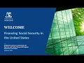 Financing Social Security in the United States