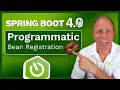 Spring Framework 7 Dynamic Bean Registration Made Easy NEW BeanRegistrar Interface