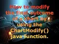 Using function ChartModify
