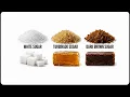 White Sugar vs Brown Sugar vs Turbinado Sugar Explained