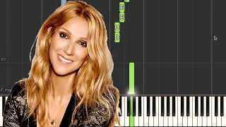 Céline Dion Think Twice Easy Piano Tutorial 