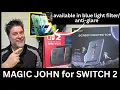 Best Nintendo Switch 2 Screen Protector Magic John screen protector Install - it s so easy