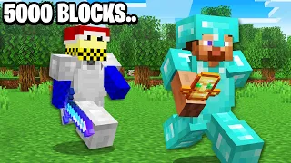 Longest Chase in Minecraft Hunger Games...
