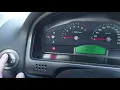 Holden Commodore VY Dash Menu