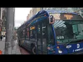 MTA NYCT leaving 57th St 8th Av on the M31 to Yorkville