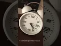 Download Lagu Retro Vintage Classic white Twin Bell Alarm Bedside Desk Mantel Metal Clock