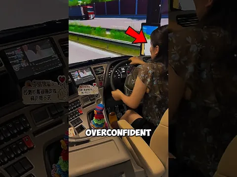 She Thought This Driving Simulator Would Be Easy 😱