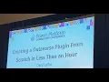 PPCC 2024 2024-09-19 Creating a Dataverse Plugin From Scratch in Less Than an Hour