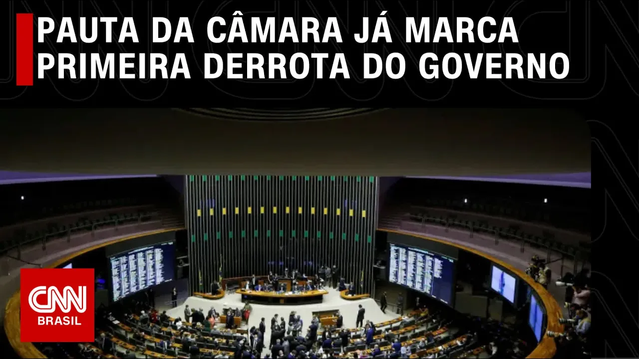 Pauta da Câmara já marca primeira derrota do governo | CNN 360º