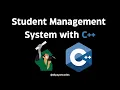 Student Management System with C
