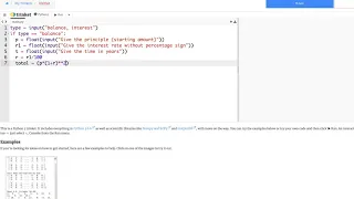Compound Interest using Python