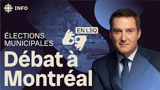 Débat à Montréal Les Candidats à La Mairie S Affrontent En Direct LSQ Élections Municipales  Débat à Montréal Les Candidats à La Mairie S Affrontent En Direct LSQ Élections Municipales