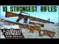 10 STRONGEST RIFLES Non-Energy in Fallout New Vegas - Caedo s Countdowns