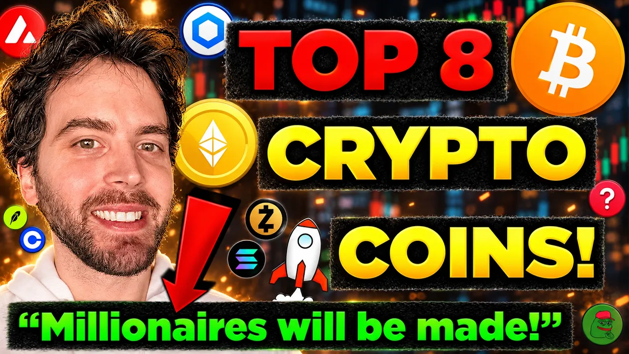 Top 8 Crypto Coins To Go ALL IN October 2026: video thumbnail