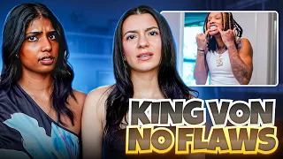 canadian girls react to king von no flaws this one threw us off