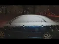 Akron roads getting slick from overnight snow