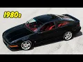 9 FASTEST American Cars of the 80s 0-60 mph