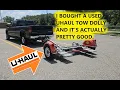 I Bought A Used Uhaul Tow Dolly For RVing